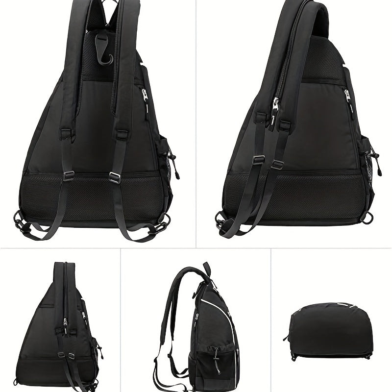 Large Waterproof Pickleball Shoulder Bag for Organization and Protection