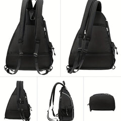 Large Waterproof Pickleball Shoulder Bag for Organization and Protection