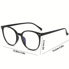 Cat Eye Clear Lens Glasses Anti Light Casual Computer
