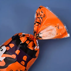 50pcs Halloween Candy Bag Creative Tote Bag Children's Gift Bag Party Decoration