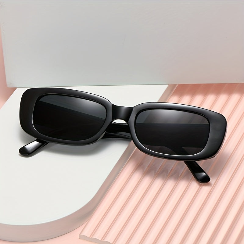 Vintage Rectangle Small Frame Sunglasses for Women