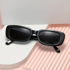 Vintage Rectangle Small Frame Sunglasses for Women