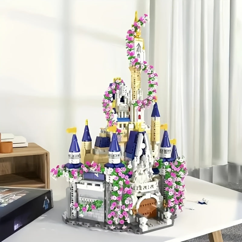 Sakura Garden Princess Castle Building Blocks Set - 5210pcs