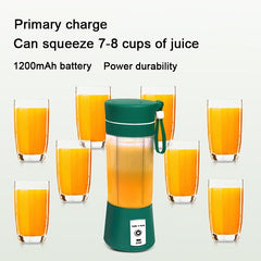 Wireless Portable USB Blender 6 Blades Fruit Smoothies Juice Cup