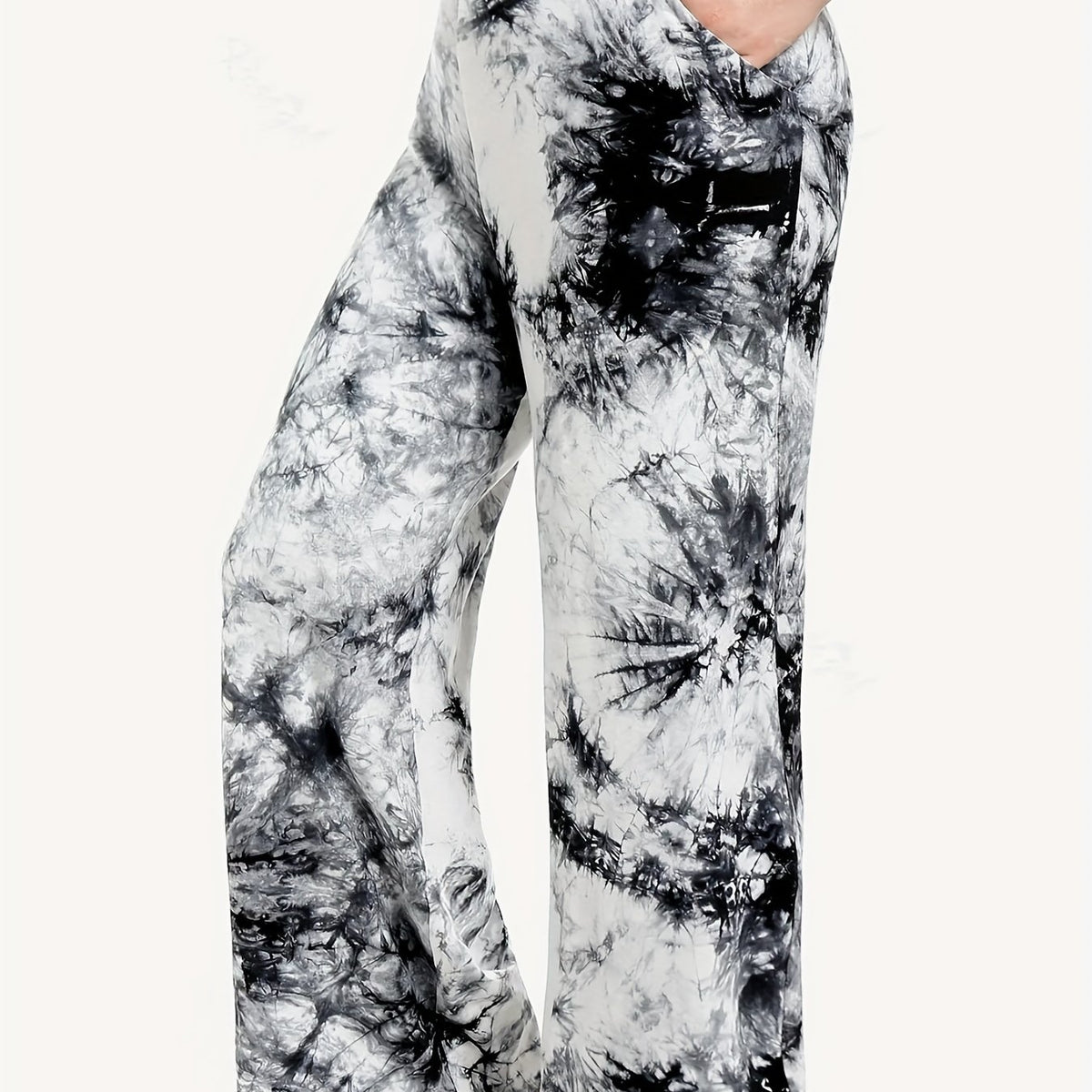  Tie Dye Wide Leg Pants