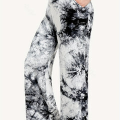  Tie Dye Wide Leg Pants