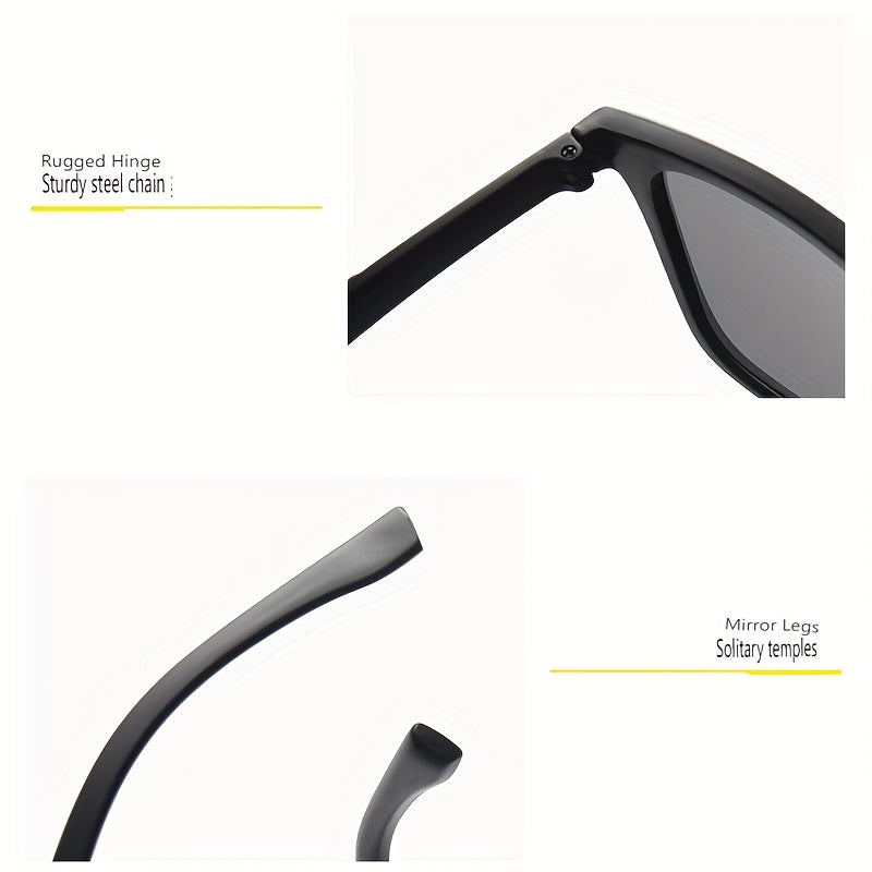 Men's Polarized Sunglasses UV Protection for Street Photography