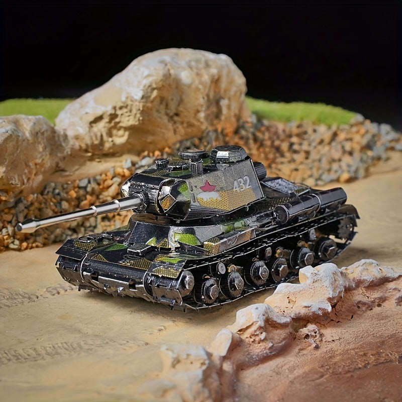 3D Tank Metal Puzzle DIY Assembly Model