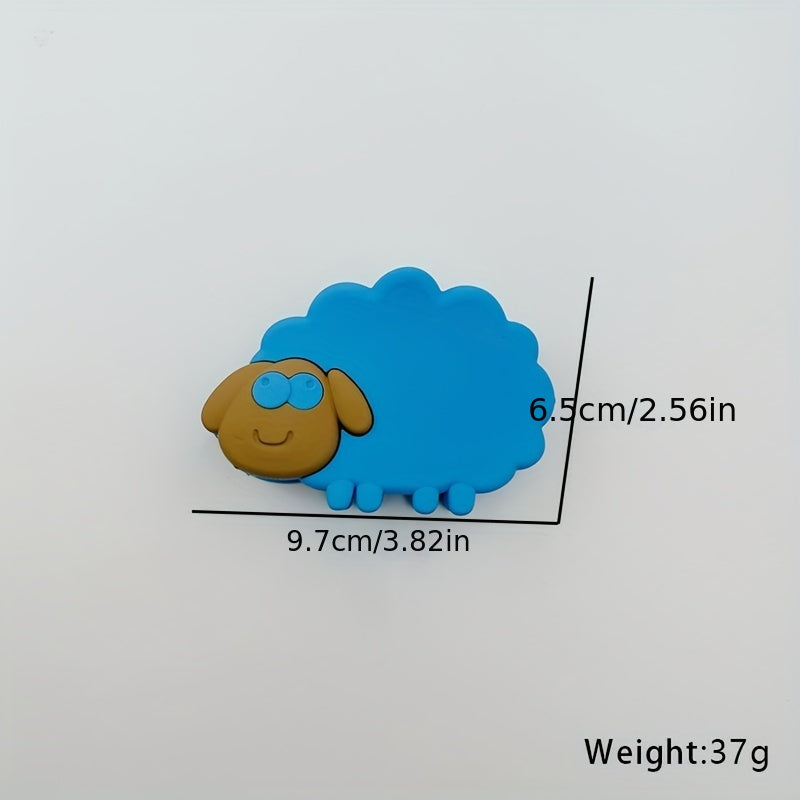 Sheep Shape Hair Claw Cartoon Acrylic Lamb Non slip Shark Claw Hair Accessories