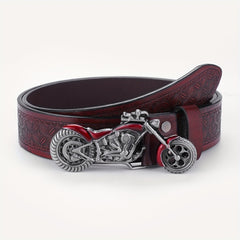 Men's Motorcycle Buckle Belts Casual Outdoor Accessories