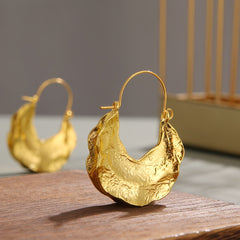 Vintage Alloy Drop Earrings Gothic Punk Statement Dangle Earrings