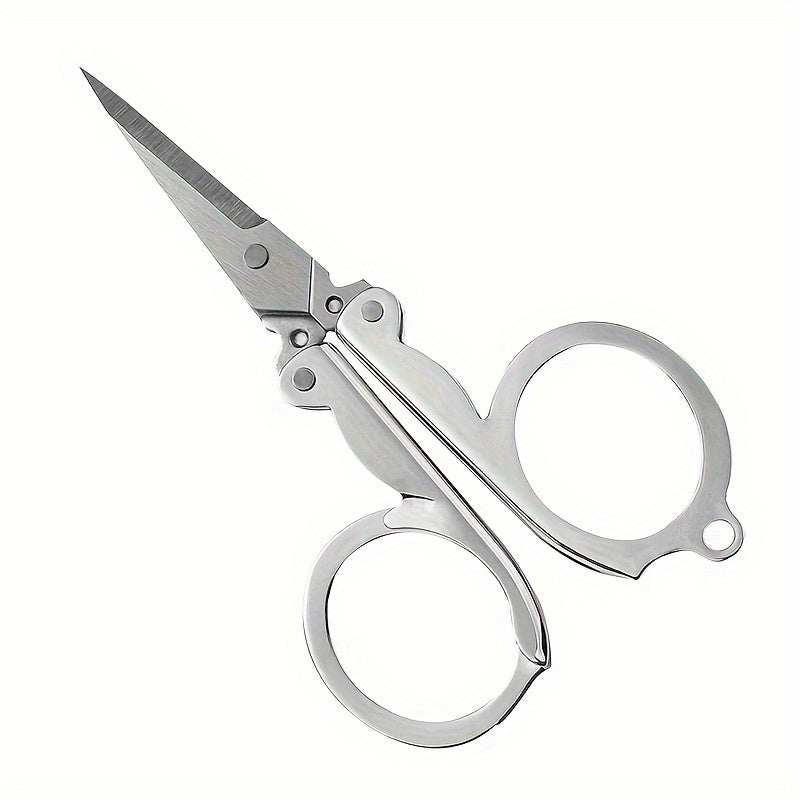 Portable Stainless Steel Scissors for Travel and Emergencies