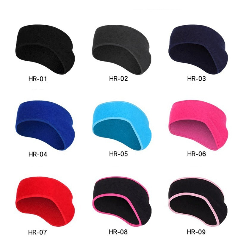 Winter Sports Fleece Headband for Running
