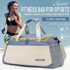 Dry Wet Separation Swimming Bag Short distance Travel Luggage Handbag