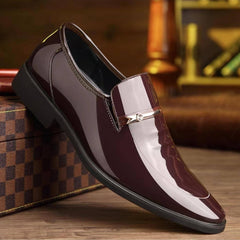 Men's Slip On Formal Shoes Wear resistant Non Slip Smart Casual Shoes
