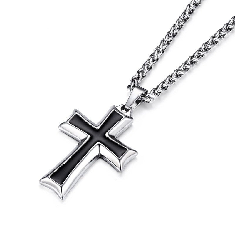 Men's Creative Cross Hip Hop Necklace