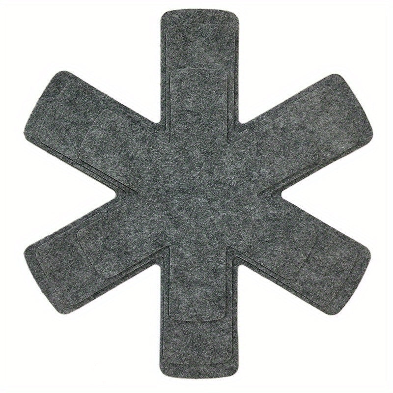 3 Pack Non Stick Pan Protector Heat Insulation Pot Holders Felt Mat Set