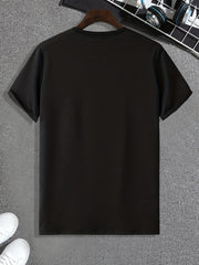 Death Row Print Tee: Casual Stretch Breathable T shirt