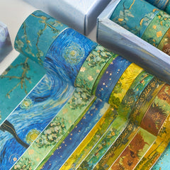 10pcs Washi Tape Set Diy Journal Decoration Stickers