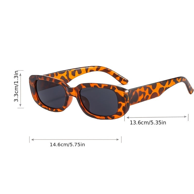 Small Frame Retro Sunglasses Tinted Lens UV Protection