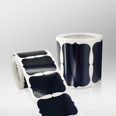 120pcs Roll Removable Blackboard Sticker Self-adhesive Label Water-resistant