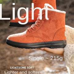 Women's Non slip Snow Shoes Medium Tube Boots Shoes