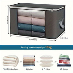 8PC Home Storage Box Large Capacity Clothes Wardrobe Decor