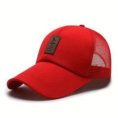 Breathable Men's Trucker Baseball Cap for Golf and Sports