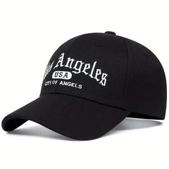 LOS ANGELES Embroidery Baseball Cap Lightweight Adjustable Sun Hat