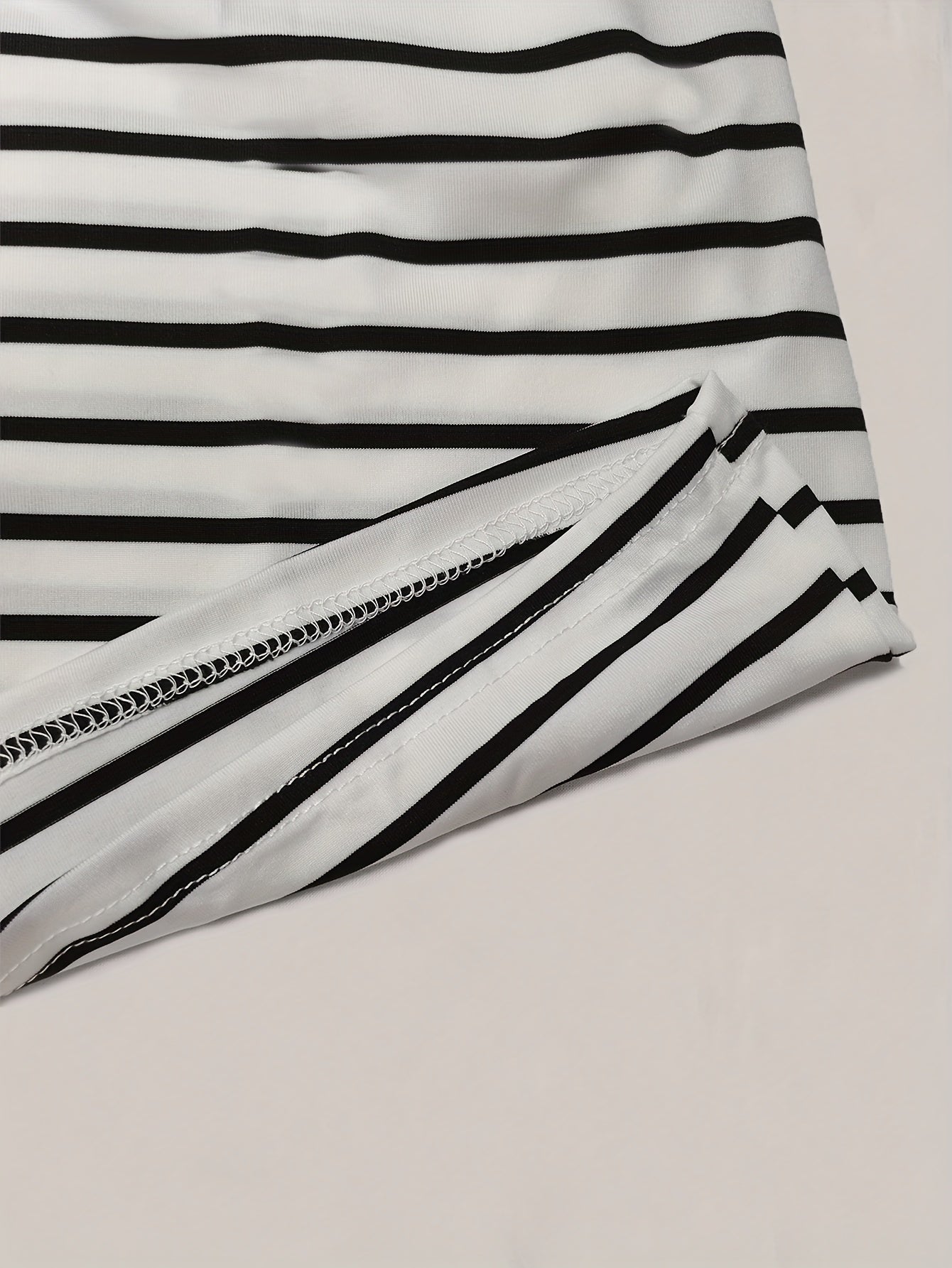 Striped Print Tank Jumpsuit Casual for Summer & Spring