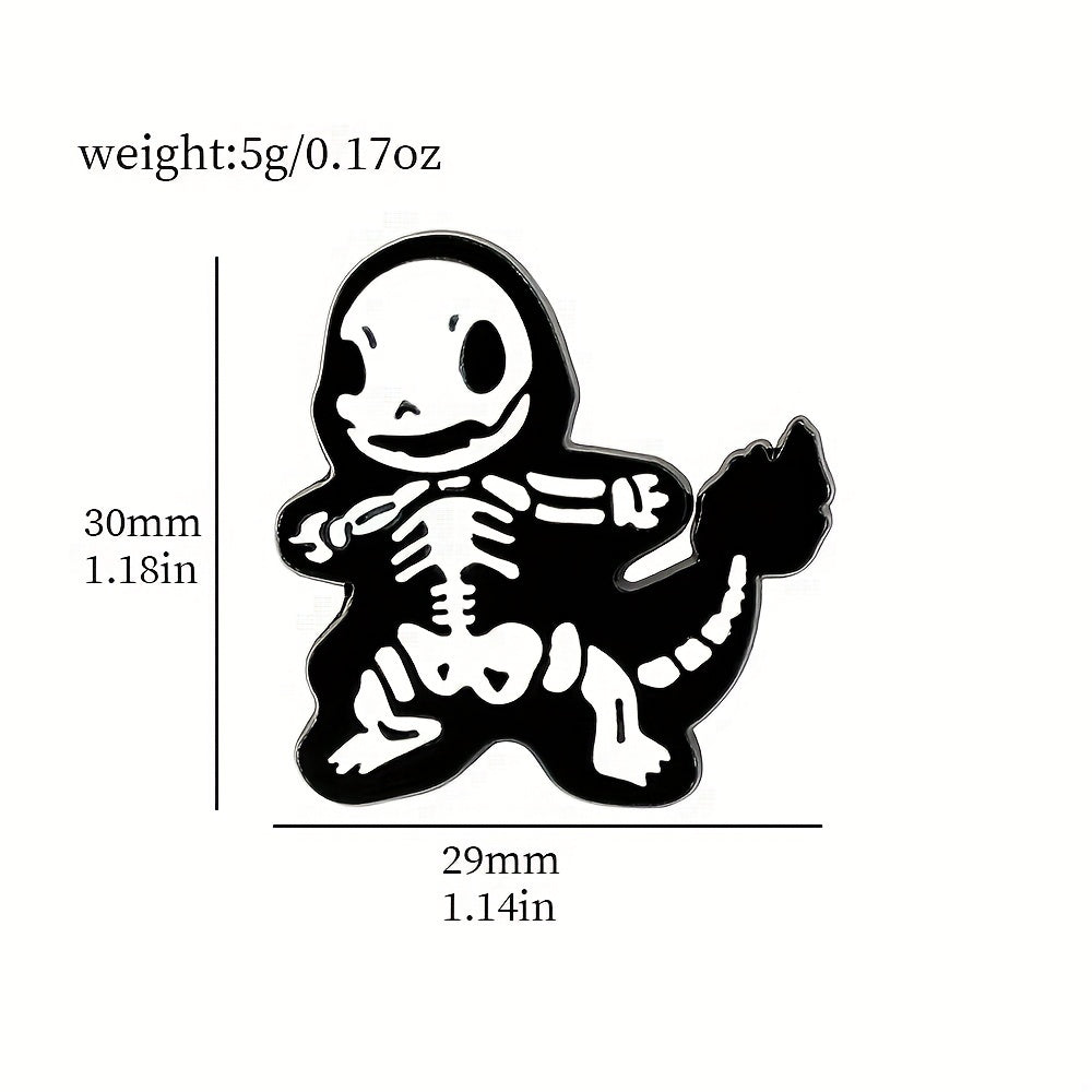 3pcs Skeleton Baby Iron On Patches Sew On Embroidered Applique Repair