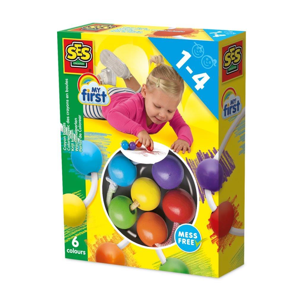 Colorful Crayon Beads for Kids' Crafts