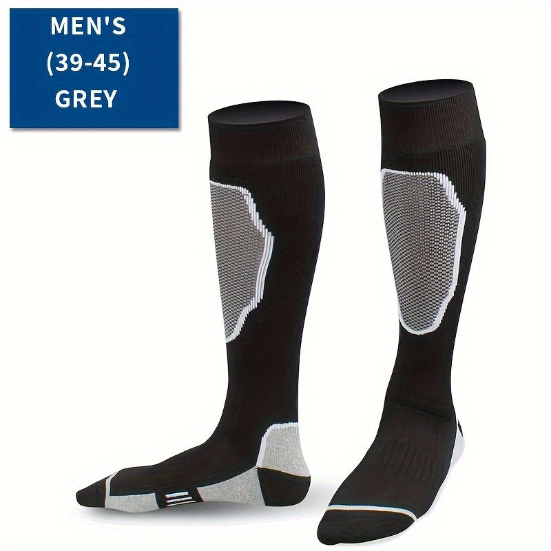 Winter Ski Socks Knee High Warm Socks For Men Women