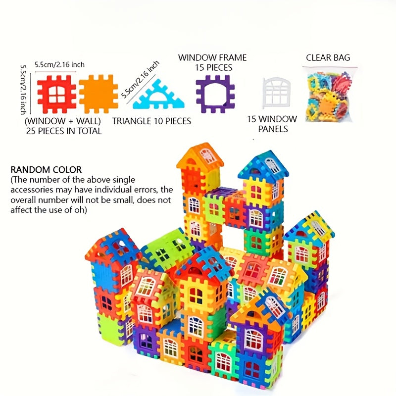 Educational Building Blocks Set 310pcs Basic Architecture Kit