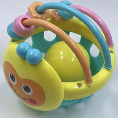Colorful Baby Bee Soft Rubber Bed Bell Rattle Toy