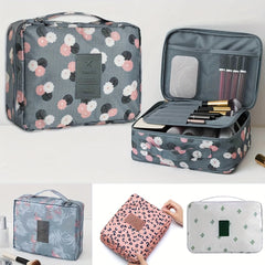 Nylon Waterproof Makeup Brushes Pouch Lightweight Travel Bag