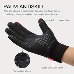 Warm Windproof Touch Screen Gloves For Cycling Driving