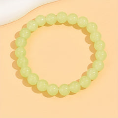 Agate Bead Bracelet for Positive Energy and Balance
