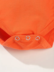 Halloween Baby Onesies First Halloween Letter Print Baby Bodysuits