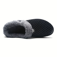 Women's Plush Lined Slip On Clogs Winter Indoor Shoes