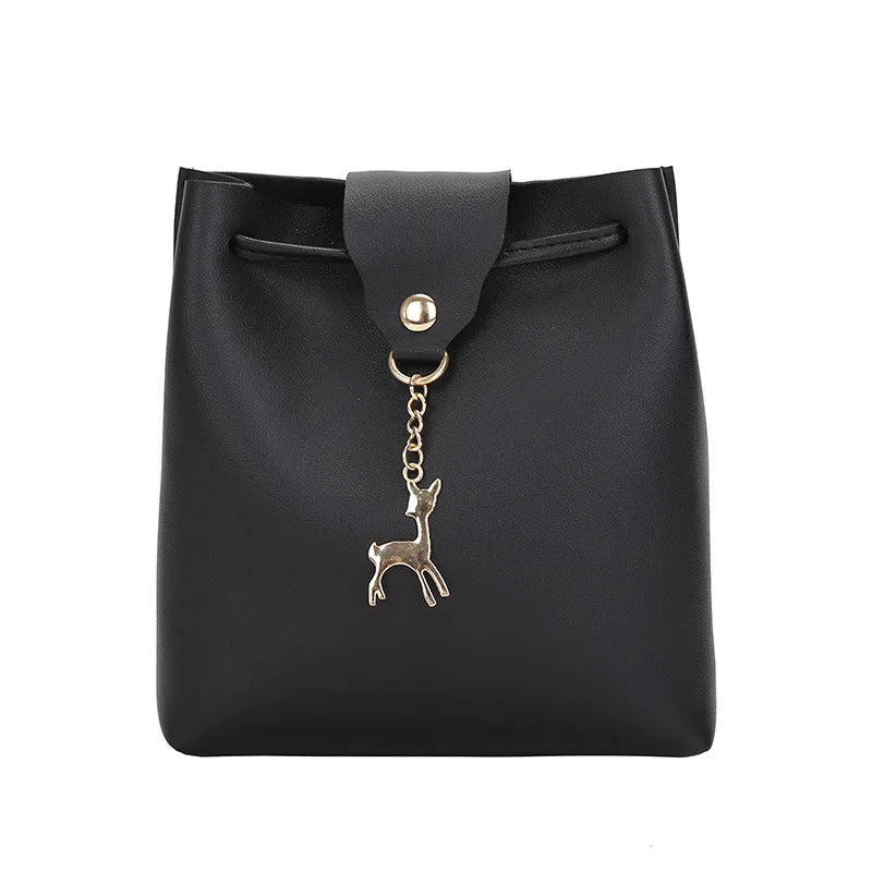 Leather Mini Crossbody Bag Shoulder Satchel