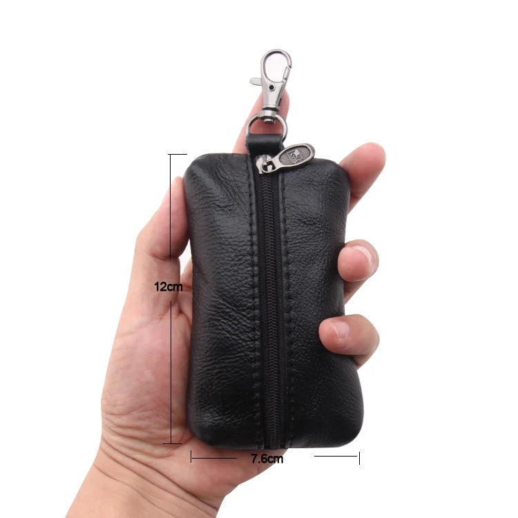 Vintage Leather Unisex Key Case Housekeeper