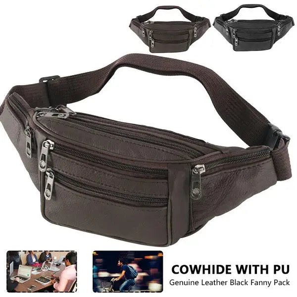 Leather Outdoor Running Mobile Phone Pockets
