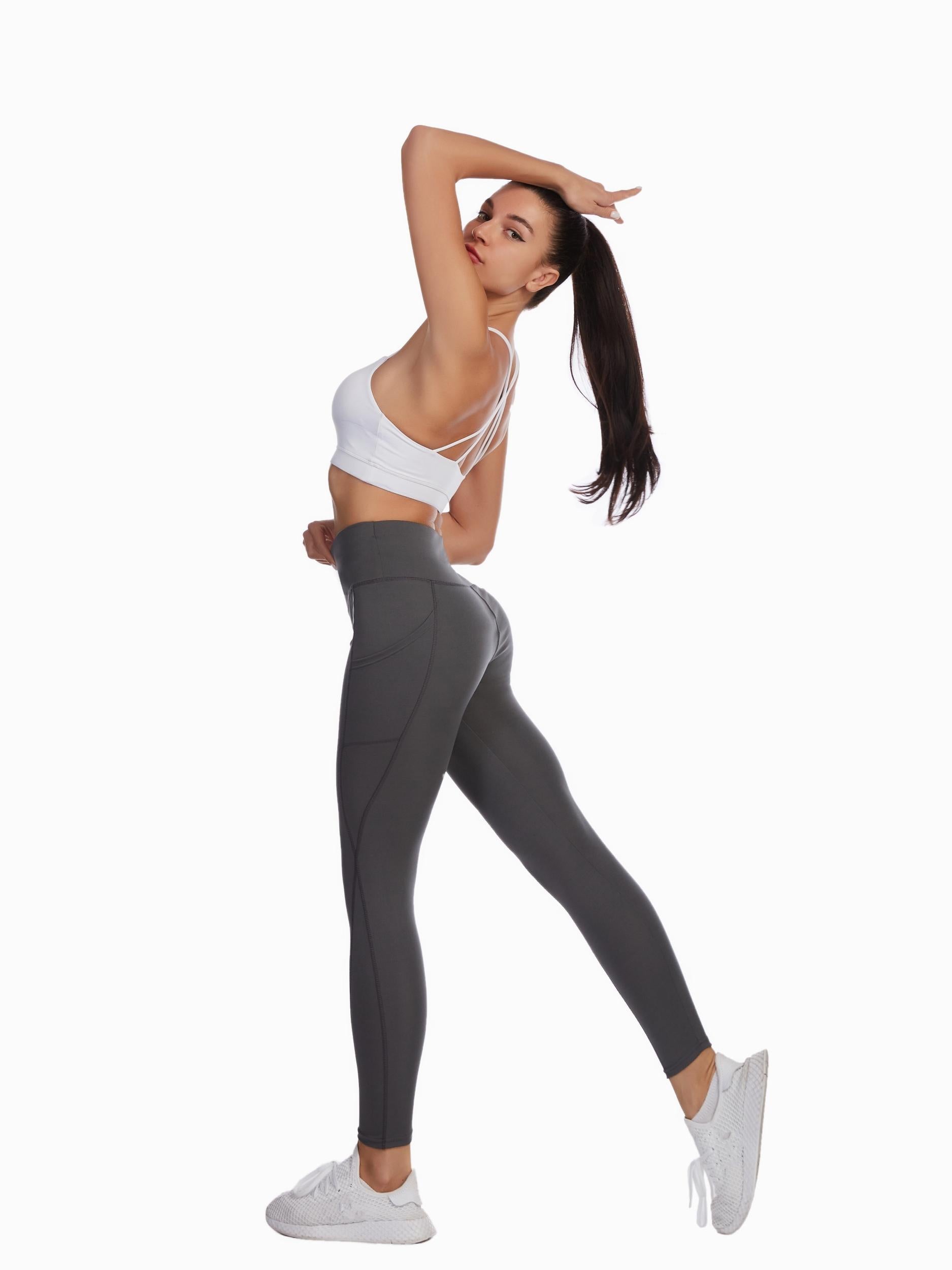 3pcs High Waist Yoga Pants Hip Lifting Fitness Leggings Women's Activewear