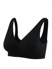 2pcs Wireless Stretch Bras Comfy & Breathable Women's Lingerie