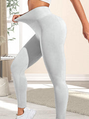 High Waist Yoga Seamless Butt Lifting Sports Leggings