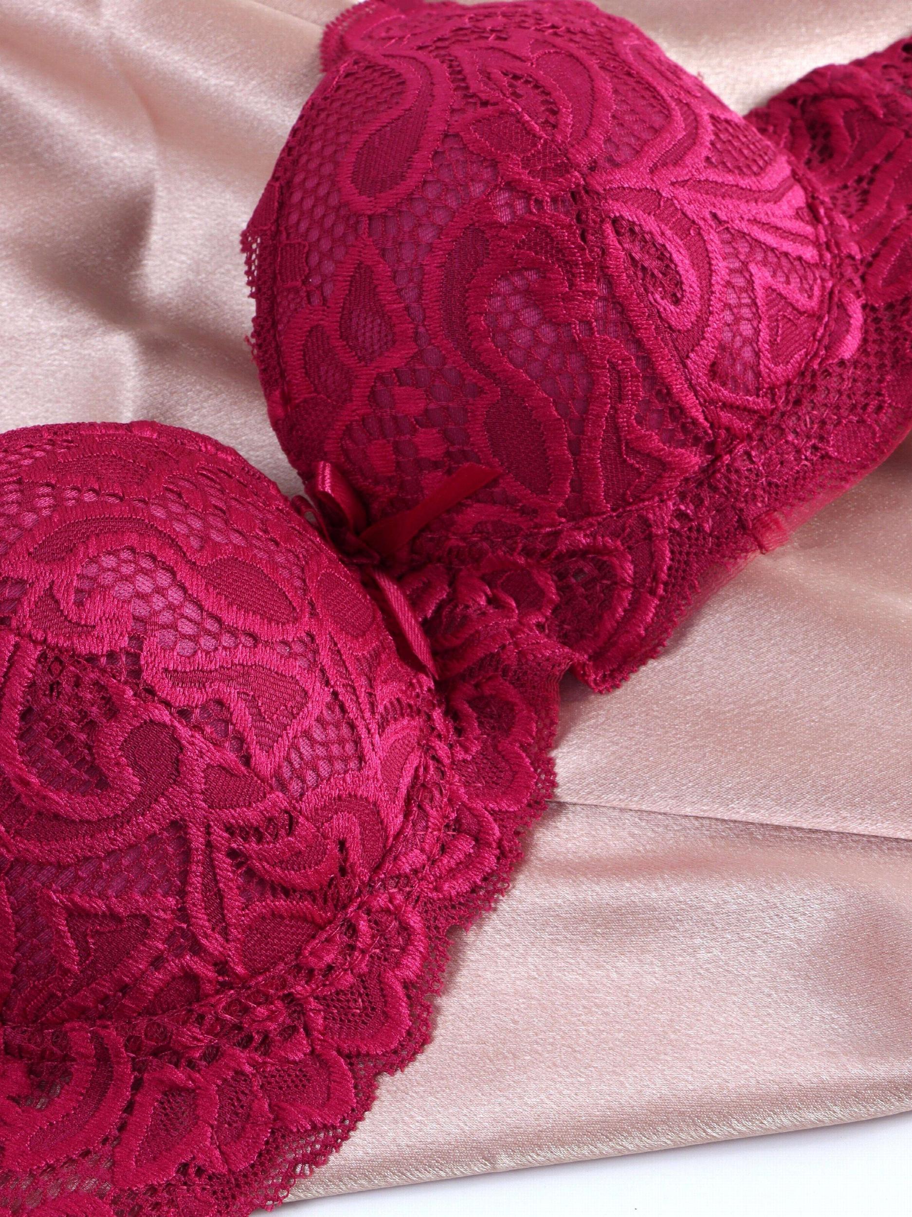 Lace Push Up Bra Comfy & Breathable Women's Lingerie