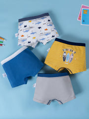 Boys Shark Printed Boxer Briefs