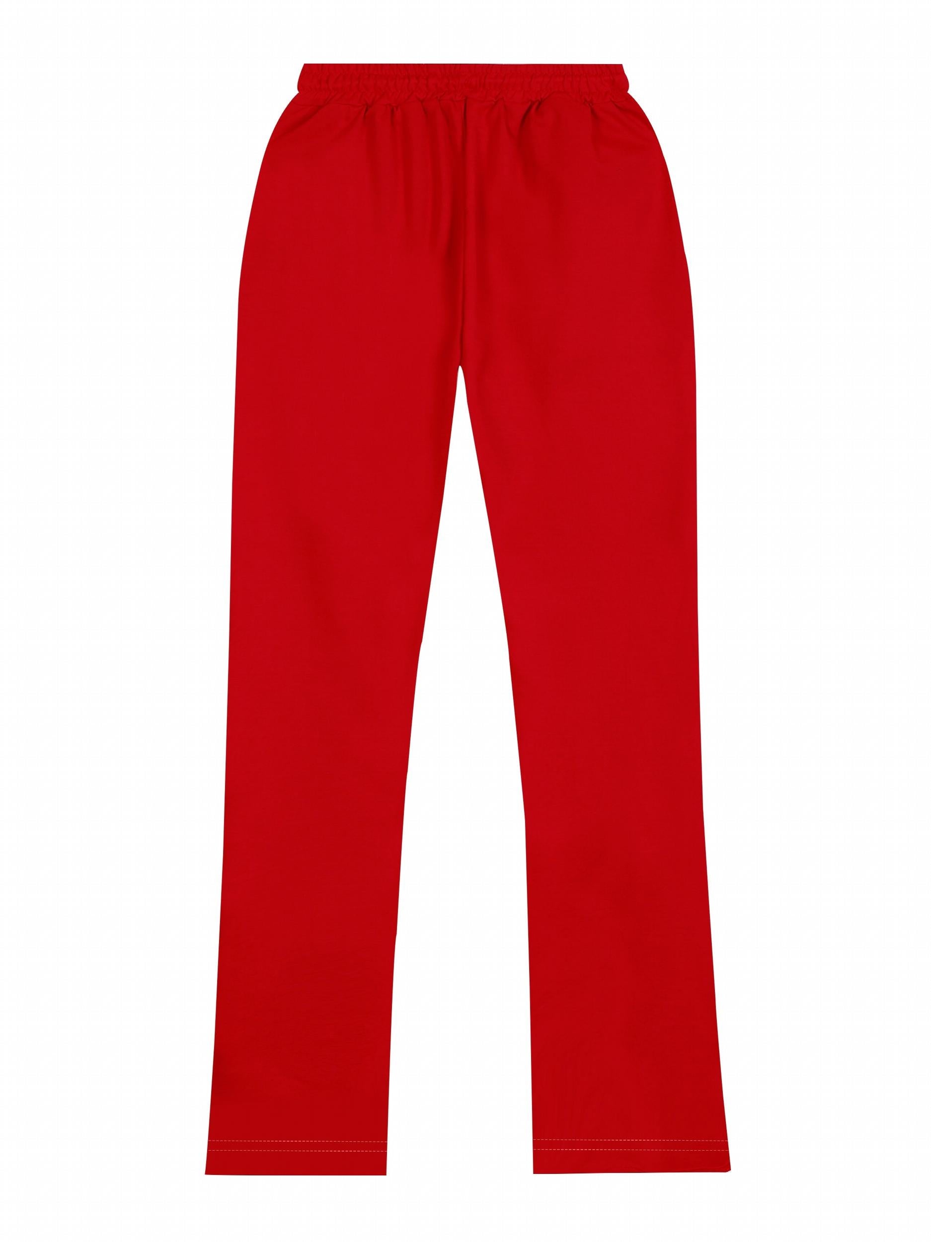 Men's Drawstring Flare Pants Slim Fit Stylish Comfortable Trousers