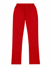 Men's Drawstring Flare Pants Slim Fit Stylish Comfortable Trousers